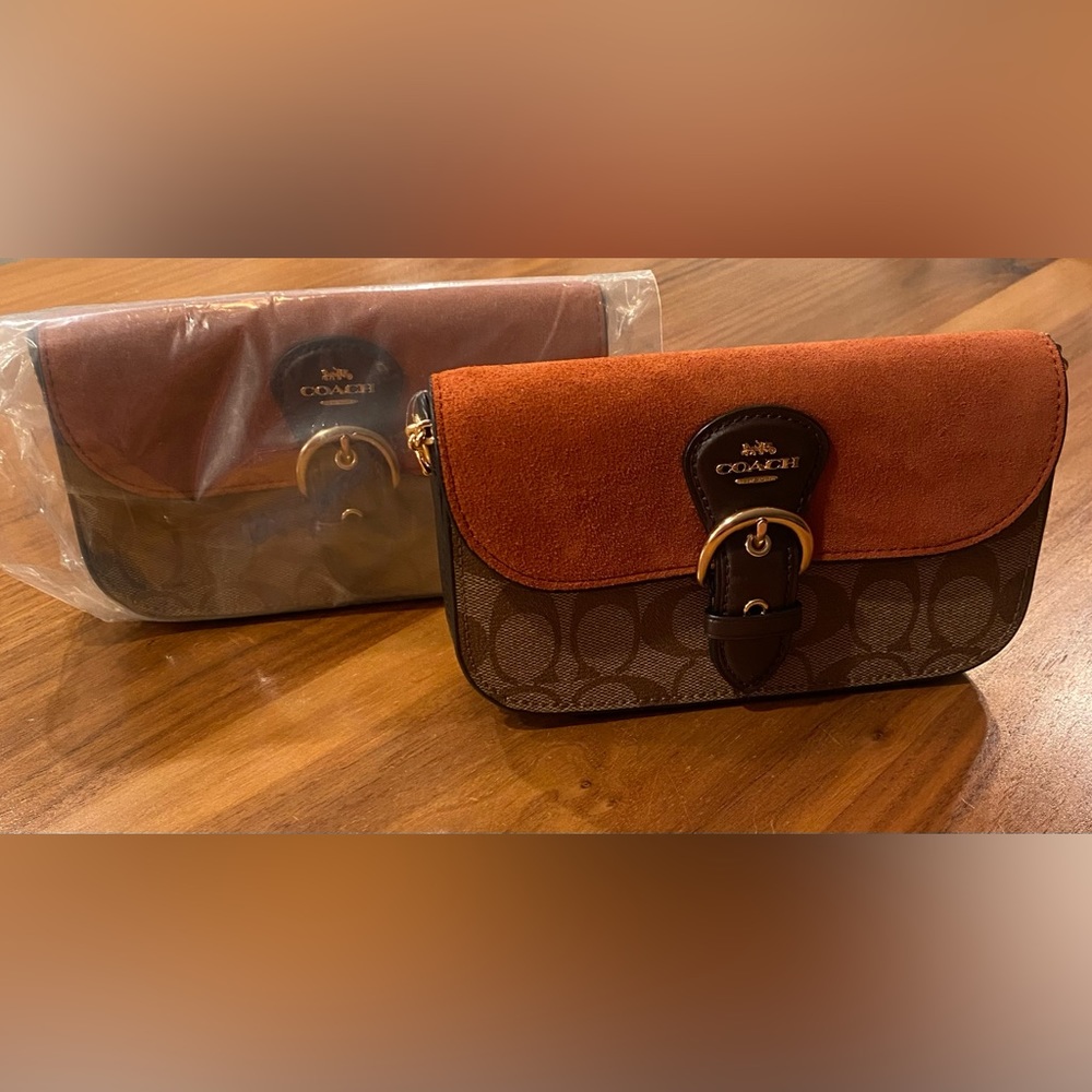 New Coach Kleo Bag in Signature Canvas